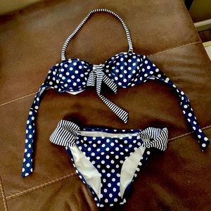 Sailor Polka Dot Bikini